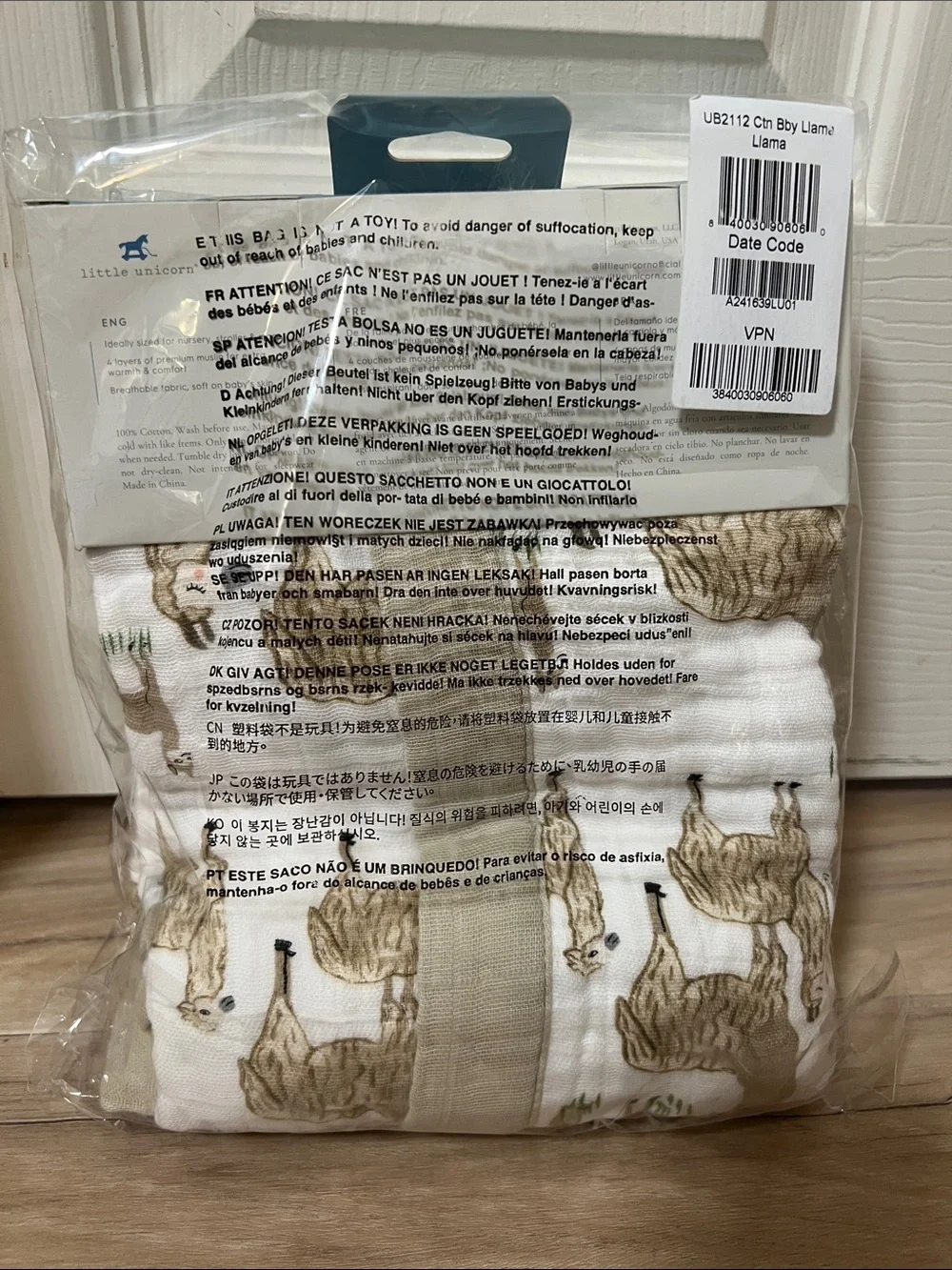 Little Unicorn soft cotton